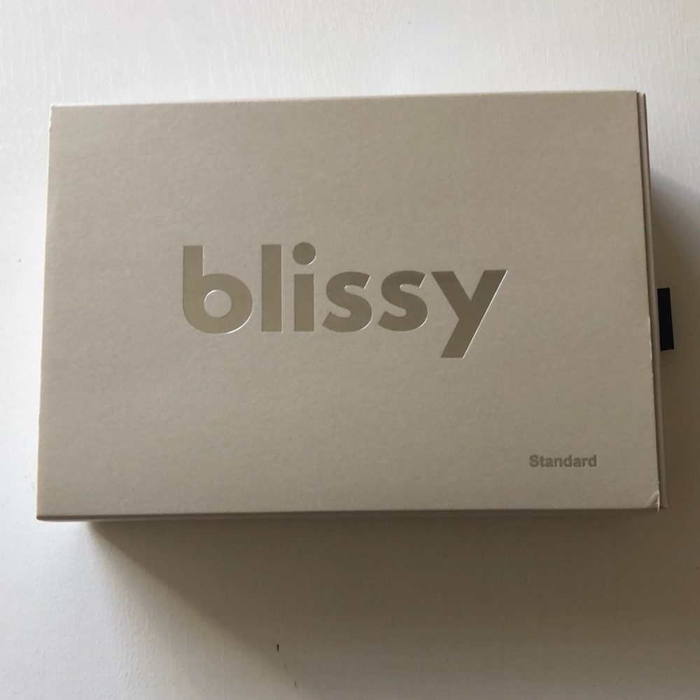 Blissy Standard Pillocase 100% Mulberry Silk (NWT)